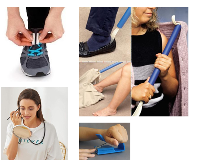 Adaptive dressing aids